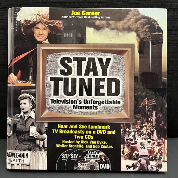 Stay Tuned: Television's Unforgettable Moments Book - Picture 1 of 10